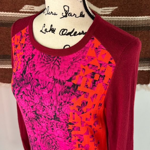 Paul Smith Wool Blend Floral Sweater Dress - Picture 4 of 7